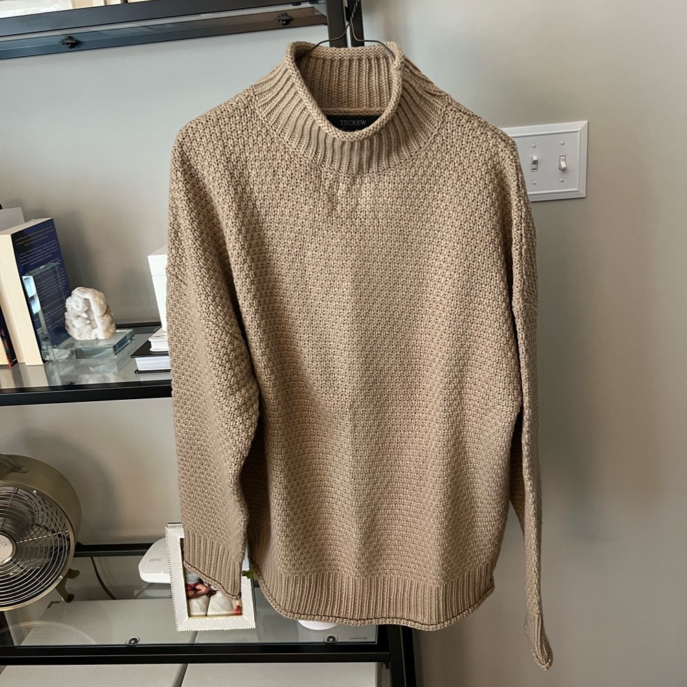 Mock neck turtleneck